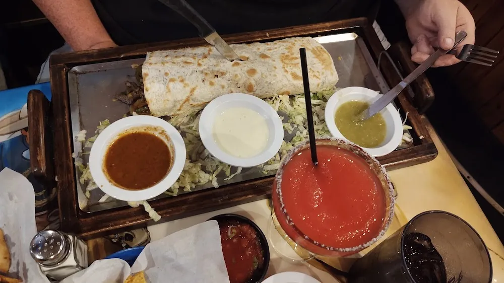 Monster Steak Burrito